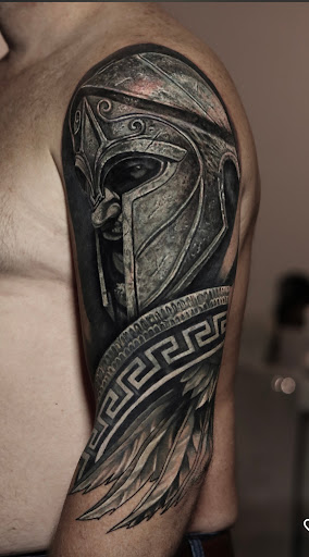 Explore black cover up tattoo ideas, creative tattoo ideas in Montgomery, available at Flying Eye Tattoo Studio