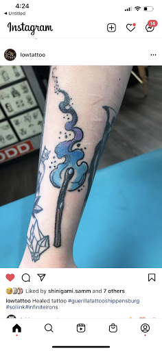 Tattoo Shop «Guerilla Tattoo», reviews and photos, 19 W King St, Shippensburg, PA 17257, USA