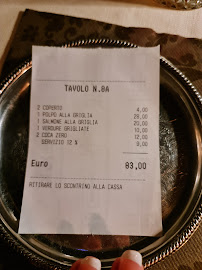 Ristorante Caffè Saraceno à Venice menu