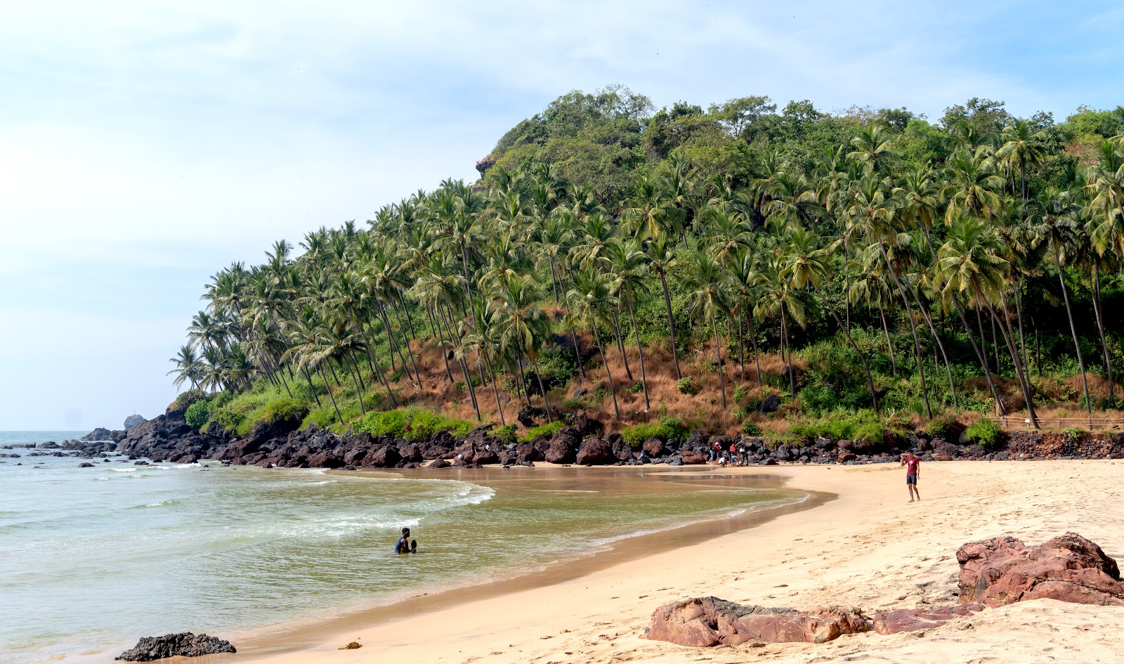 Photo of Cabo de Rama Beach with bright sand surface