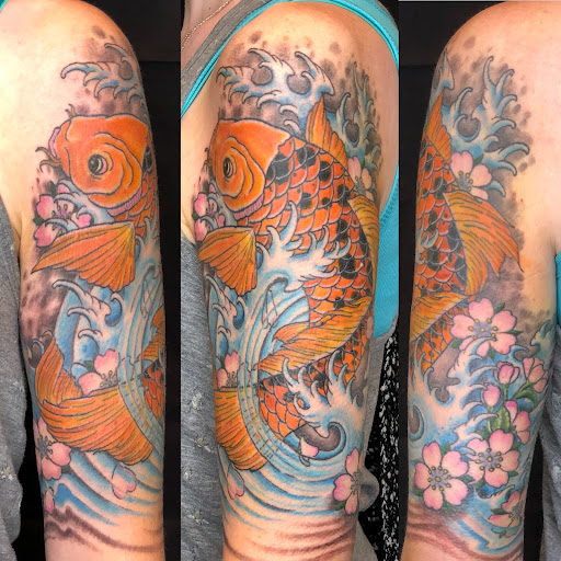 Find tattoo ideas on leg for your next unique tattoo in Oshkosh at 920 Tattoo Company LLC