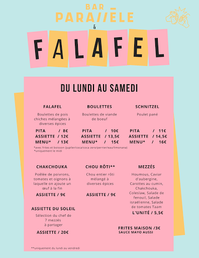 Le Bar Parallèle & Falafel