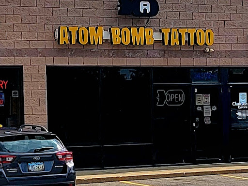 Atom Bomb Tattoo, 34302 Euclid Ave, Willoughby, OH 44094, USA, 