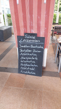 Menu / carte de Terrassenkaffee à Heringsdorf