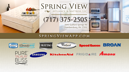 Home Goods Store «Spring View Appliance & Mattress», reviews and photos, 2890 Guilford Spring Rd, Chambersburg, PA 17202, USA