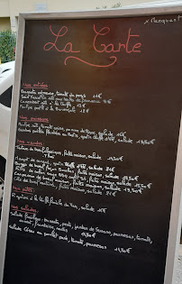Restaurant français Le Bouchon à Nice (la carte)