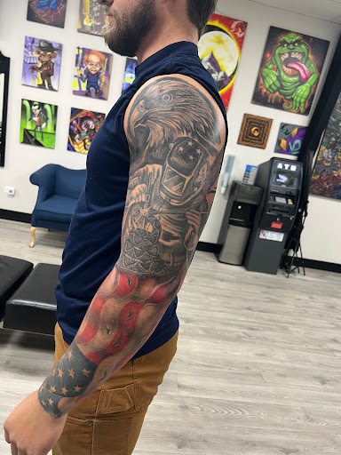 Find tattoos on chest ideas for your next unique tattoo in Lombard at New Hope Tattoo