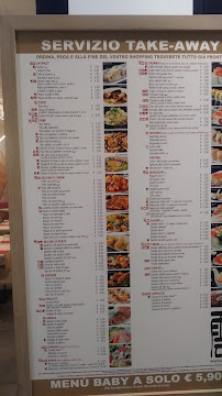 Yun Restaurant à Pavone Canavese menu