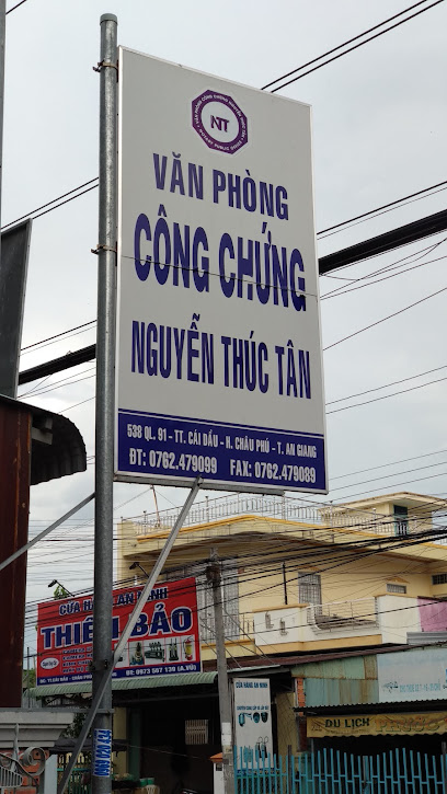 Văn phòng công chứng Nguyễn Thúc Tân