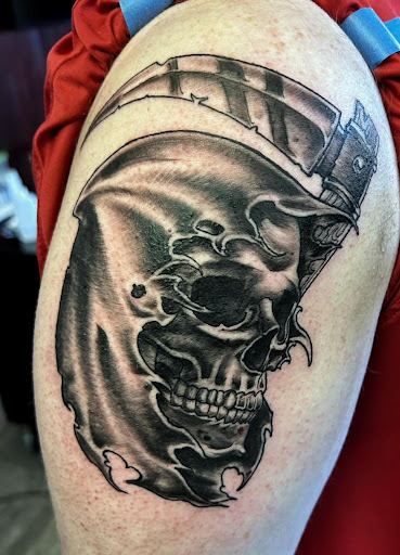 Explore rimuru tattoo ideas, creative tattoo ideas in Clinton, available at Black Relic Tattoo