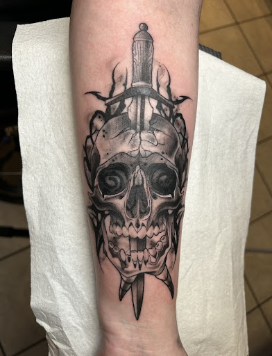 Explore tribal back tattoo ideas, creative tattoo ideas in Englewood, available at Phantom 8 Tattoo & Piercing