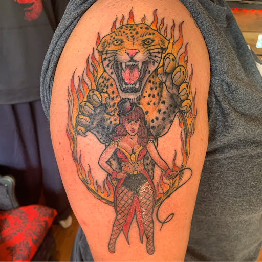 Explore clock tattoo ideas for men, creative tattoo ideas in Cass City, available at Wolf Zen Tattoo