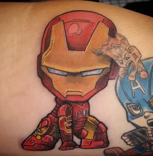 Explore hot rod tattoo ideas, creative tattoo ideas in Midlothian, available at Rivermore Tattoo
