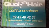 Salon de coiffure Quoi F'Hair 72150 Le Grand-Lucé