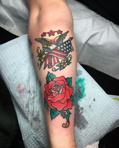 Explore mouse tattoo ideas, creative tattoo ideas in Libertyville, available at Lucky Seven Tattoo