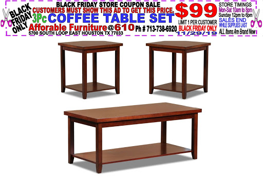 Furniture Store «Affordable Furniture 610», reviews and photos, 5700 South Loop E F, Houston, TX 77033, USA