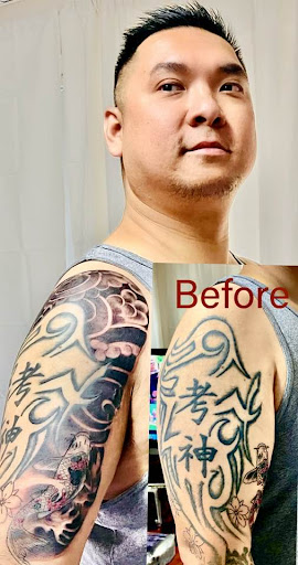 Explore small hip tattoo ideas, creative tattoo ideas in Garden Grove, available at Anna Hang Tattoo