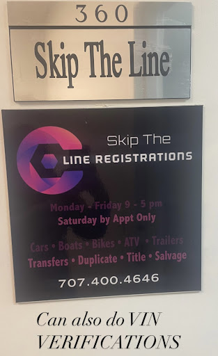 Skip the line registrations