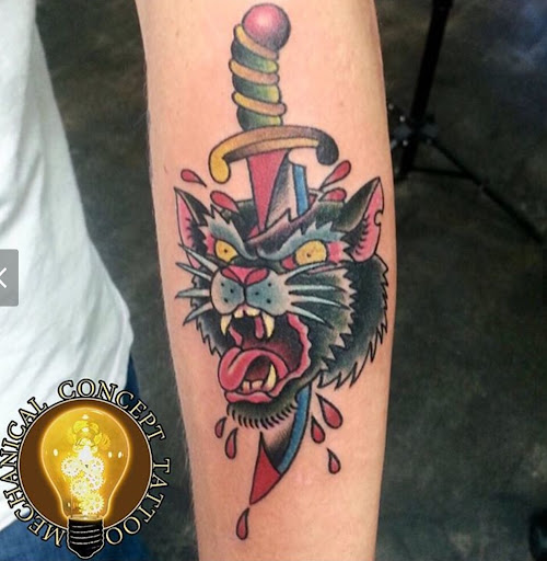 Explore christian tattoo ideas for guys, creative tattoo ideas in Huntington Beach, available at Mechanical Concept Tattoo