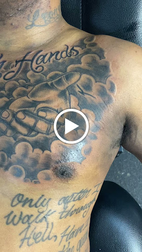 Explore red tattoo cover up ideas, creative tattoo ideas in Jacksonville, available at Renegade Art Studio LLC