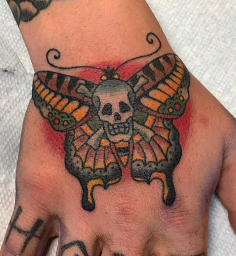 Explore dahlia tattoo ideas, creative tattoo ideas in San Diego, available at Remington Tattoo Parlor