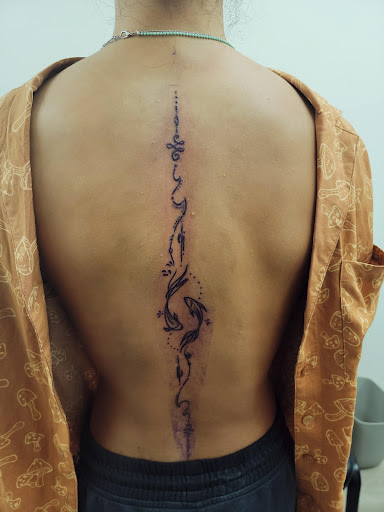 Explore two face tattoo ideas, creative tattoo ideas in Conway, available at Primal Urge Tattoos