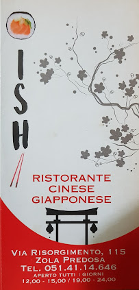 Carte du OISHI à Zola Predosa