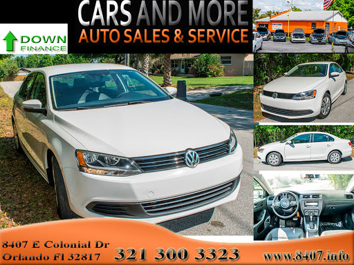 Car Dealer «Cars and More Auto Sales | Used Car Dealer | Finance | No Dealer Fee», reviews and photos, 8407 E Colonial Dr, Orlando, FL 32817, USA