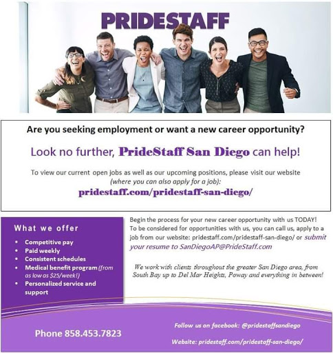 Employment Agency «PrideStaff», reviews and photos, 8950 Villa La Jolla Dr A127, La Jolla, CA 92037, USA