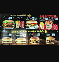 Menu du Korner's Burger à Carcassonne