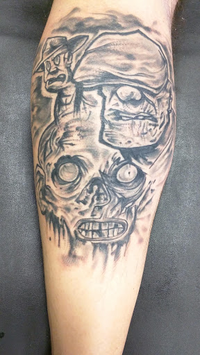 Explore tattoo ideas pets, creative tattoo ideas in Erie, available at Wayward Tattoo Studio