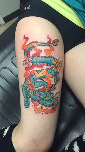 Explore tattoo ideas hearts name, creative tattoo ideas in Raleigh, available at Rock N Roll Tattoo & Piercing
