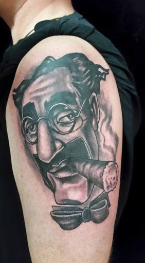 Explore sun tattoo ideas for females, creative tattoo ideas in Dickson, available at Tempest Tattoo Studio