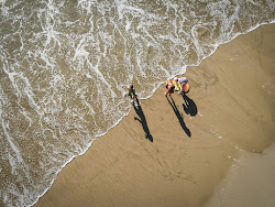 Foto di Playa La Barrita con costa lunga e dritta