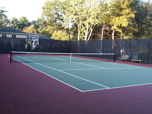 Tennis court construction company Cambridge