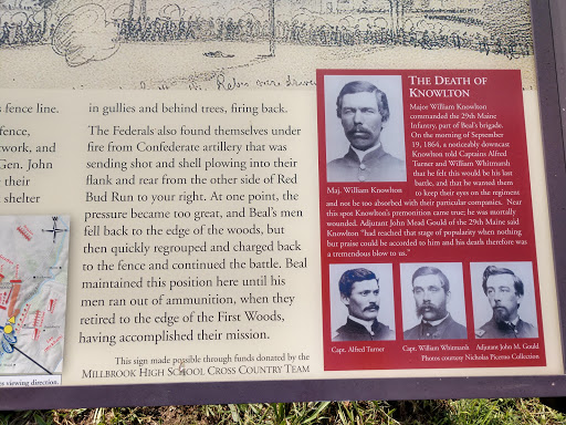 Battle Site «Third Battle of Winchester Battlefield Park», reviews and photos, 541 Redbud Rd, Winchester, VA 22603, USA