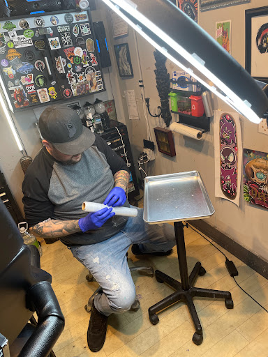 Explore blood in blood out tattoo ideas, creative tattoo ideas in Fort Wayne, available at Grade A Tattoos and Body Piercing