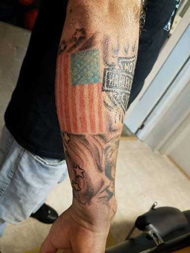 Explore sunshine tattoo ideas, creative tattoo ideas in Cumberland, available at Queen City Ink