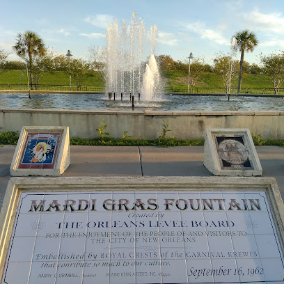 Mardi Gras Fountain