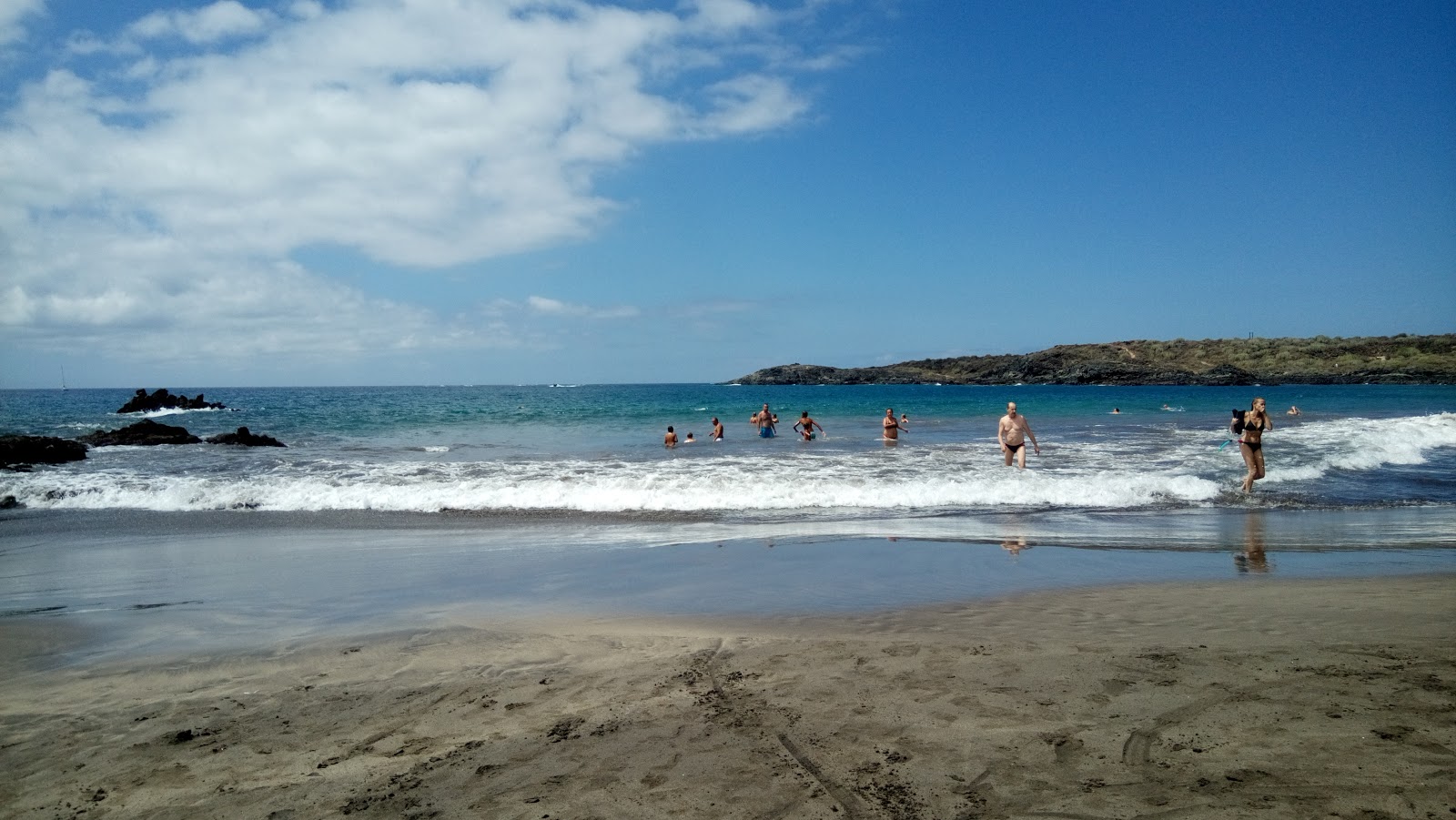 Foto av Playa Los Enojados med rak strand