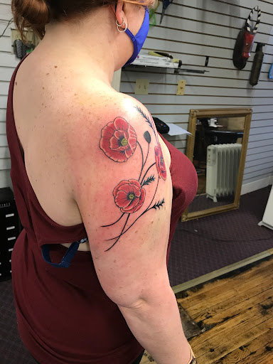 Explore lovers tattoo ideas, creative tattoo ideas in Eureka Springs, available at Sailors Luck Tattoo