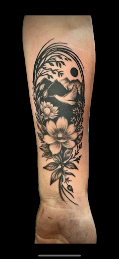 Explore labrador tattoo ideas, creative tattoo ideas in Wilmington, available at Wilmington Tattoo & Piercing