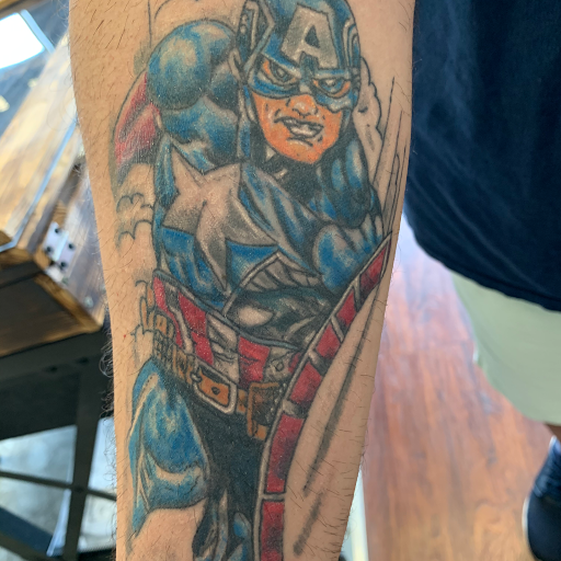 Explore elephant tattoo ideas, creative tattoo ideas in Seymour, available at American Gypsy Tattoo Corp.