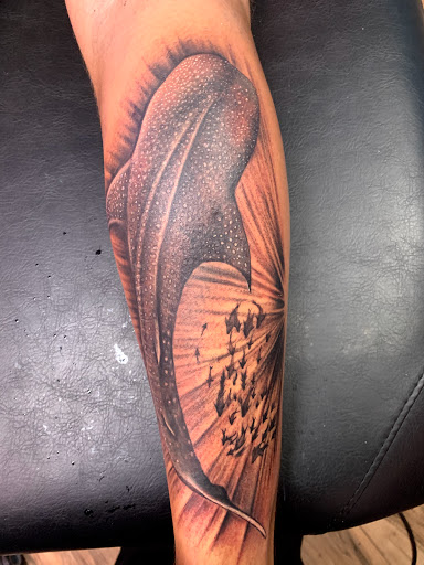 Explore 1/4 sleeve tattoo ideas, creative tattoo ideas in Crystal River, available at Americas Best Tattoos