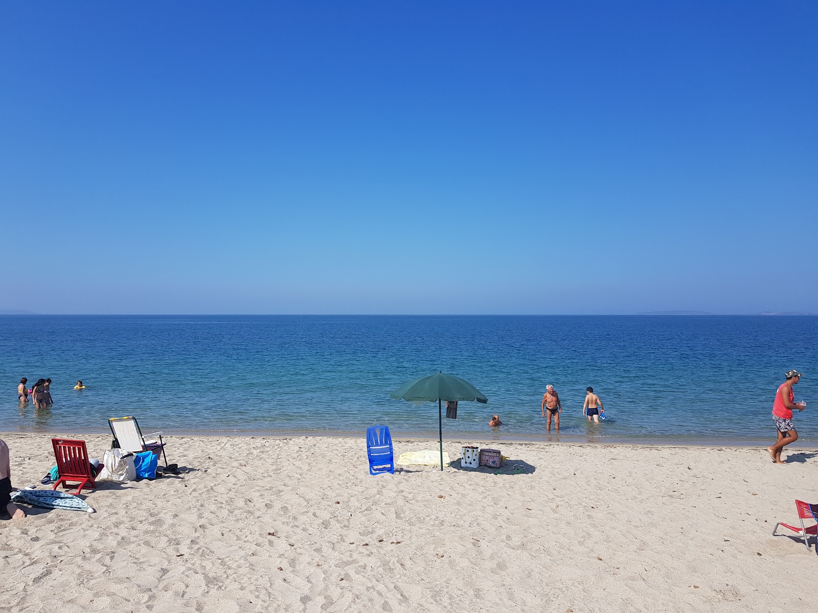 Foto af Abbarossa beach - populært sted blandt afslapningskendere