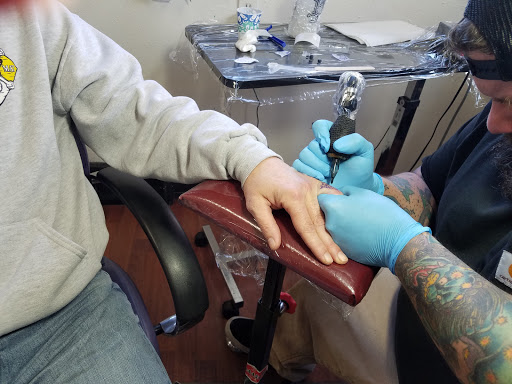 Explore red tattoo cover up ideas, creative tattoo ideas in Spokane, available at Feel Good Ink