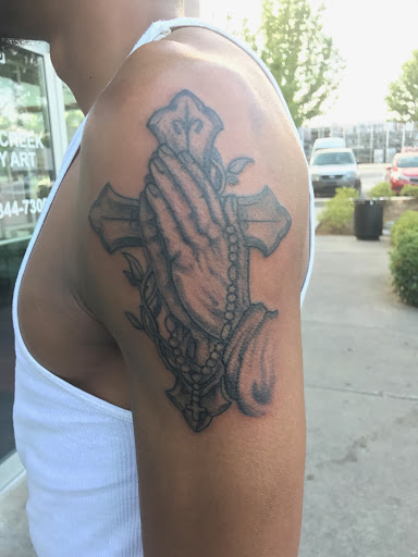 Find good first tattoo ideas for guys for your next unique tattoo in Atlanta at Camp Creek Body Art & Laser