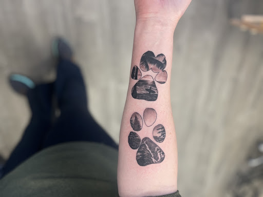 Explore blacklight tattoo ideas, creative tattoo ideas in Graham, available at Transcendence Art Studio & Tattoo