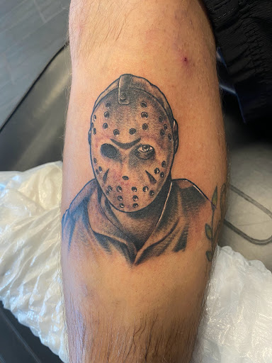 Explore death metal tattoo ideas, creative tattoo ideas in Palm Harbor, available at Angry Owl Tattoo and Piercing