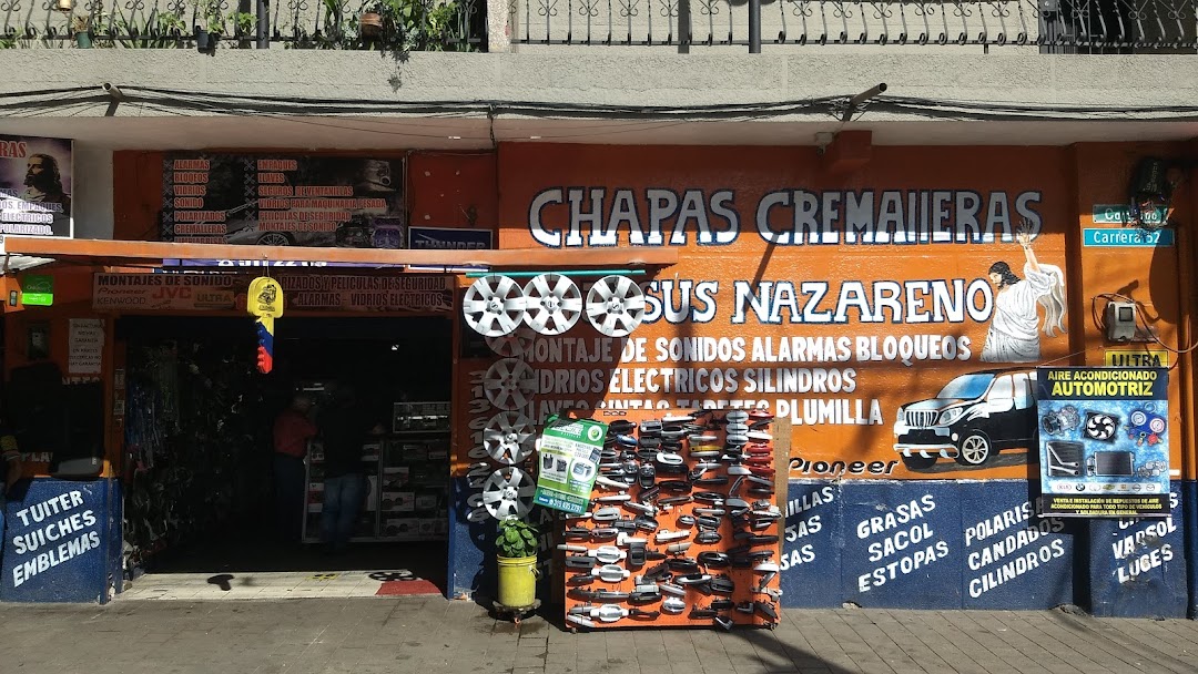 Chapas Y Cremalleras Jesus Nazareno